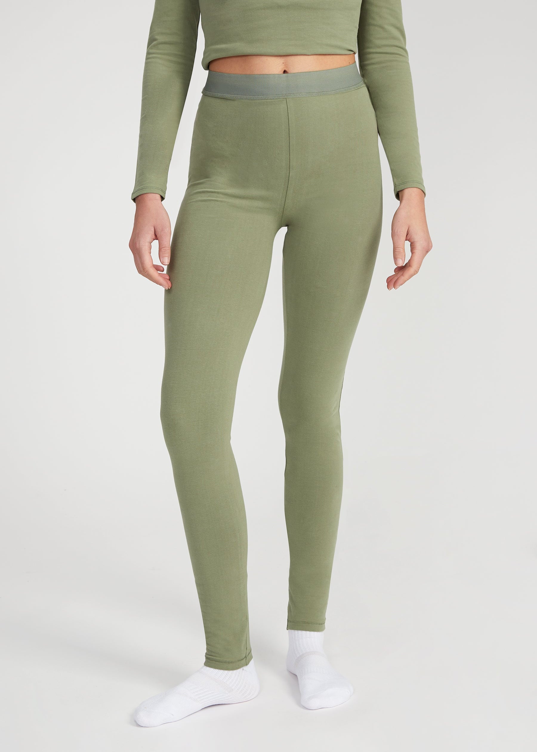 Leggings - olive