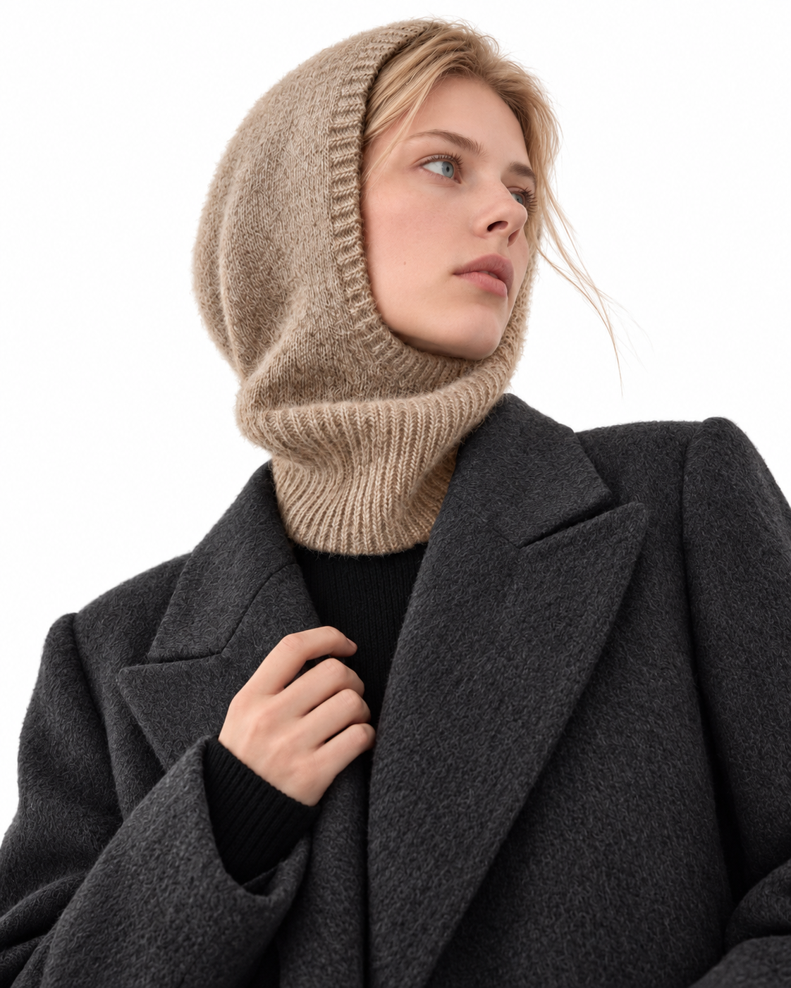 Balaklava aus 100% Kaschmir