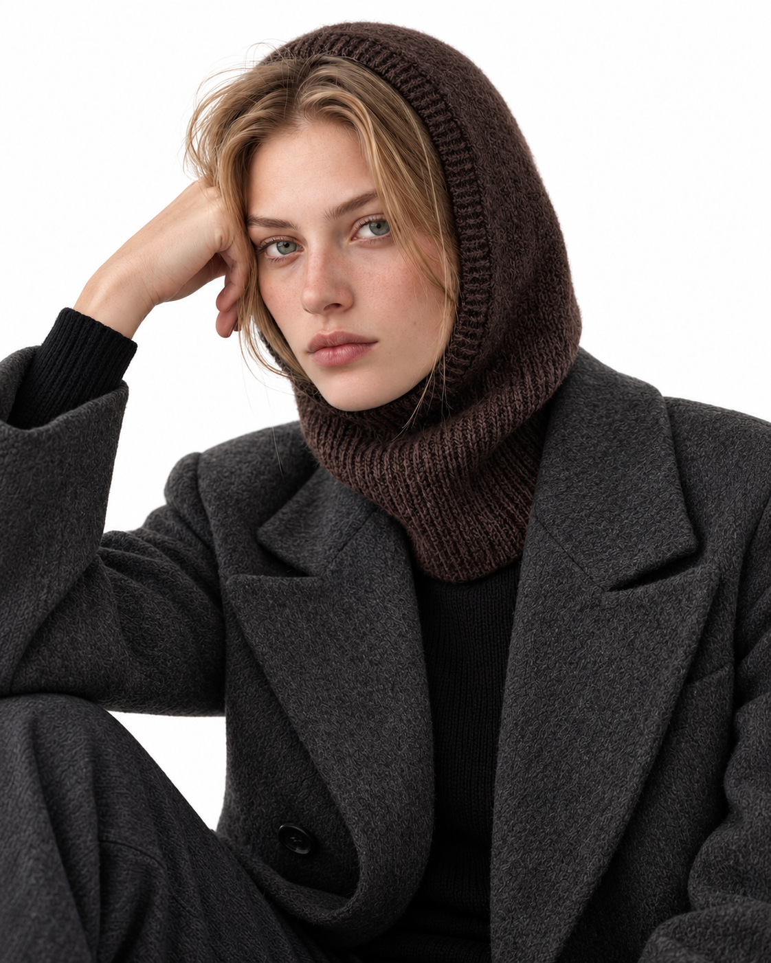 Balaklava aus 100% Kaschmir
