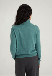Classic Rollkragenpullover- mint