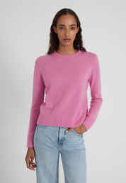 Rundhalspullover - candy pink