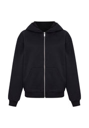 Zip Hoodie - black