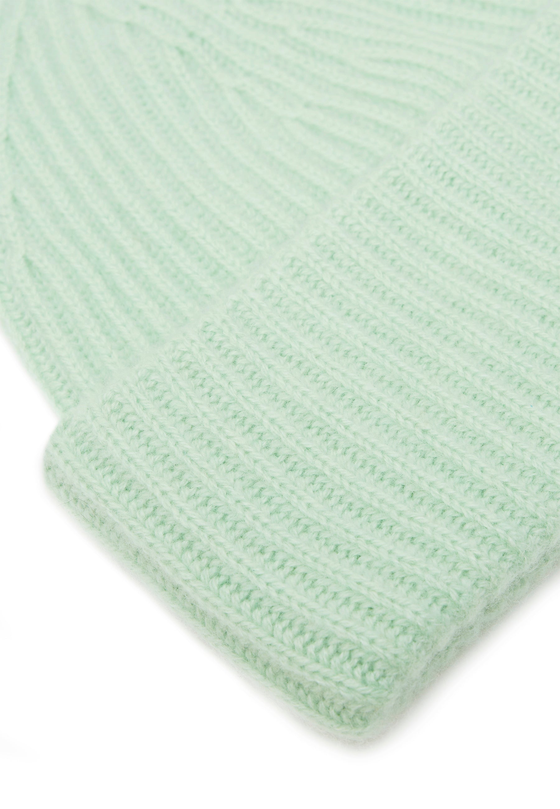 Chunky Beanie - pastel green