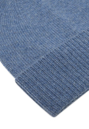 sports beanie - blue melange
