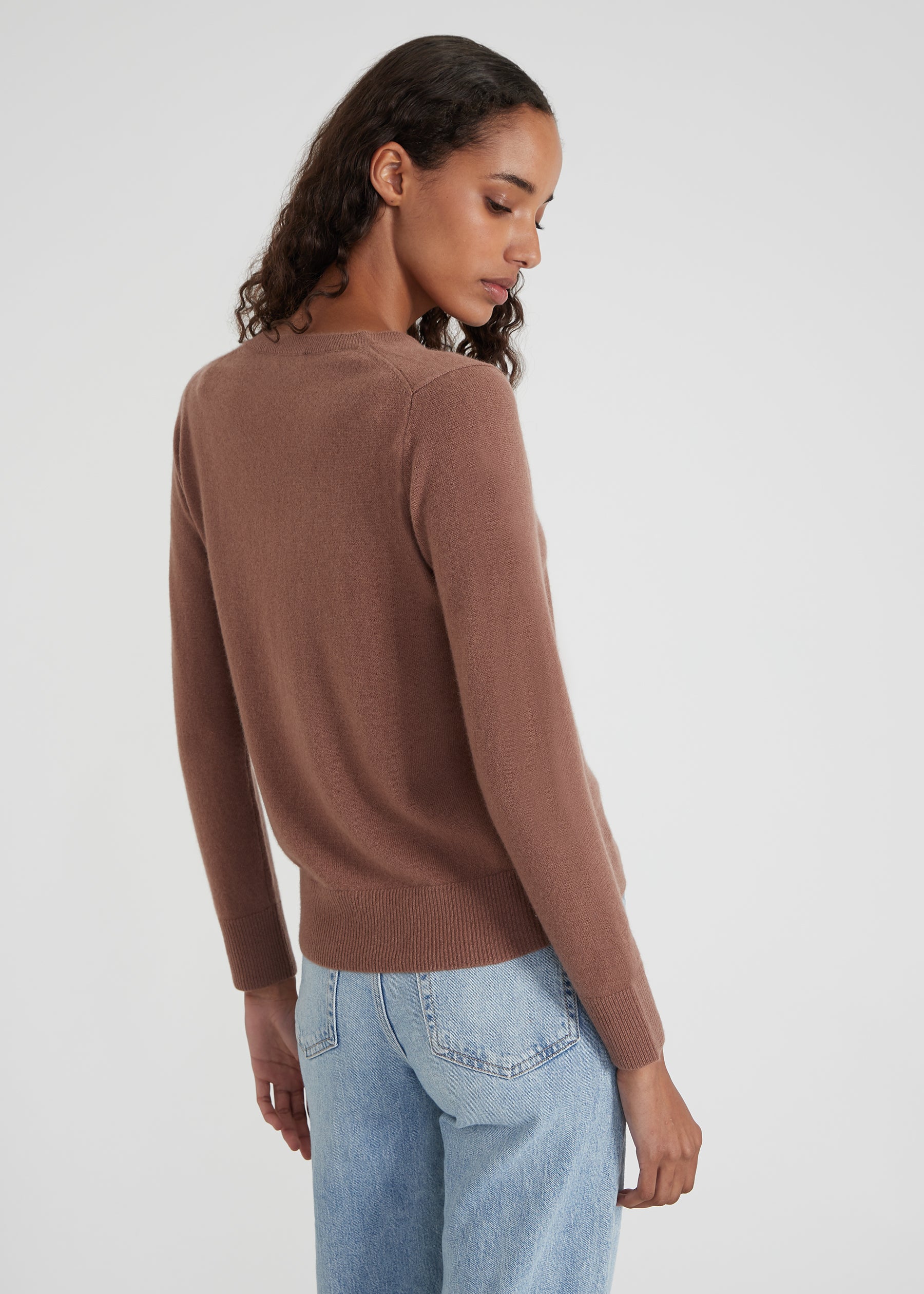 Vneck - mocha