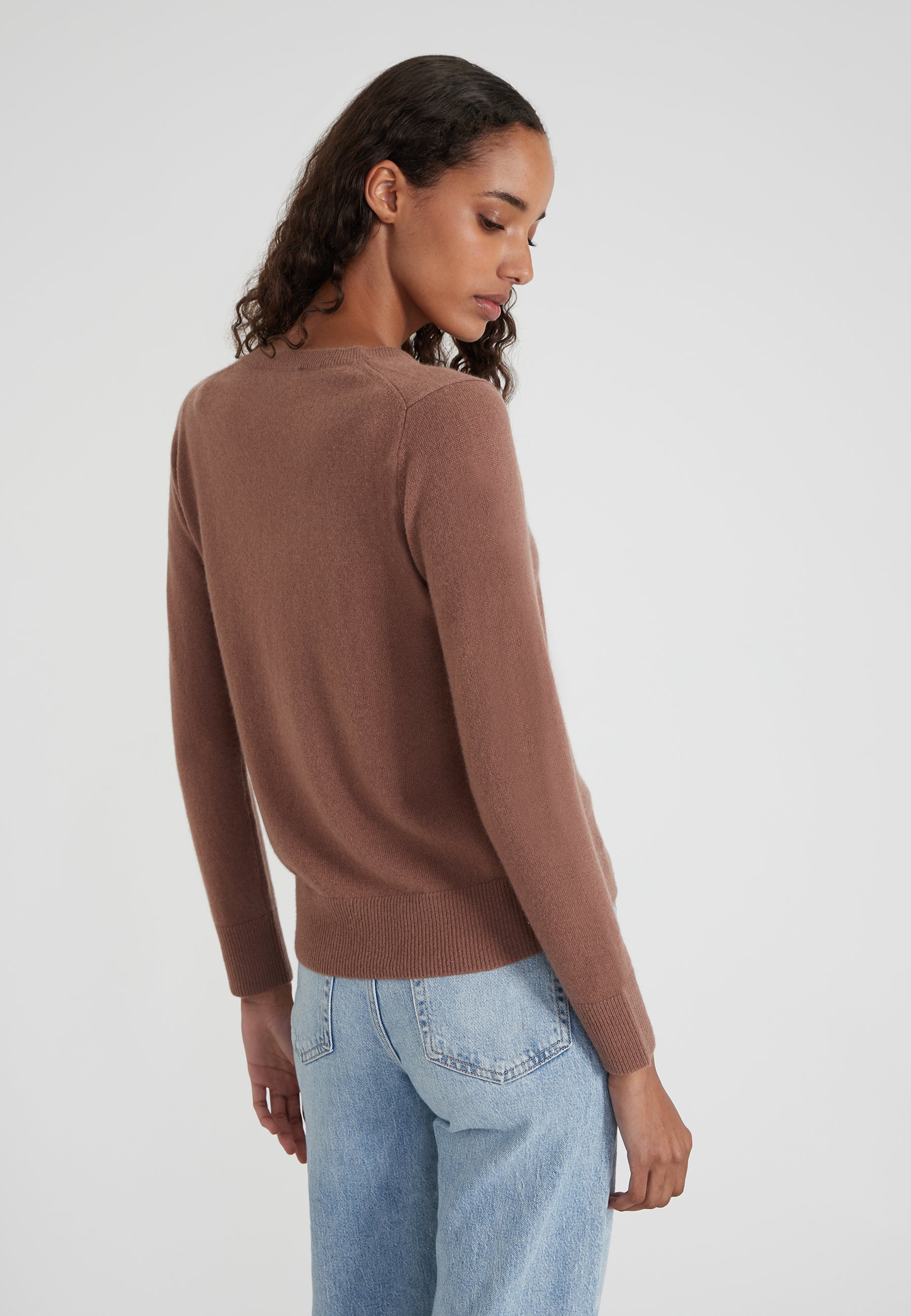 Vneck - mocha