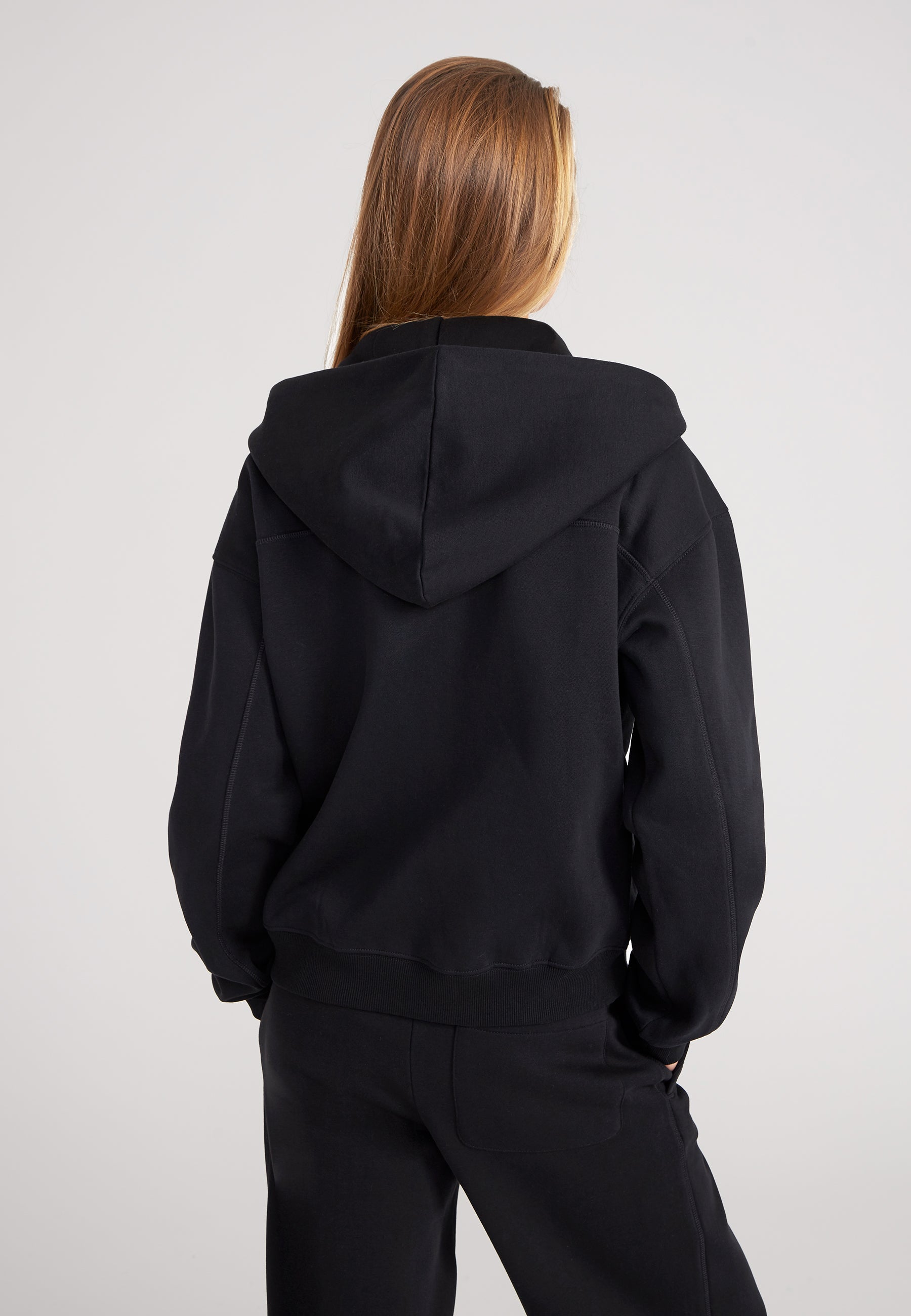 Zip Hoodie - black