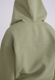 Zip Hoodie - olive