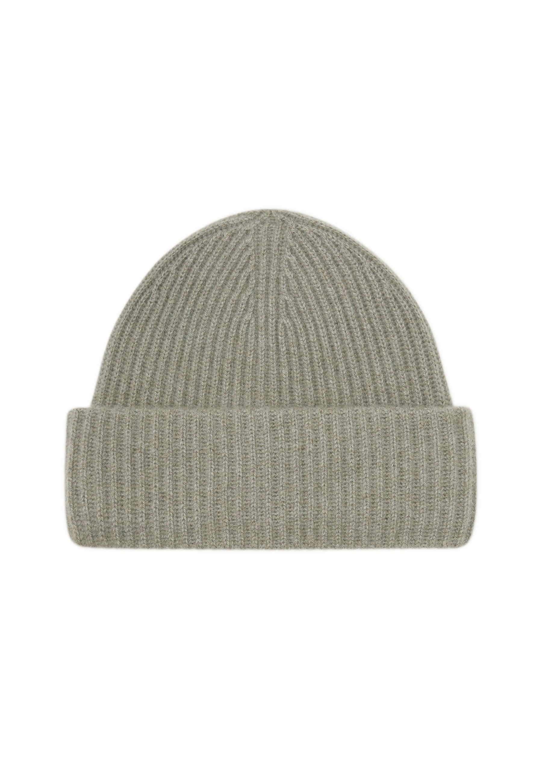 Chunky Beanie - olive melange