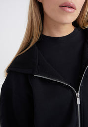 Zip Hoodie - black