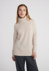 Oversize Rollkragenpullover