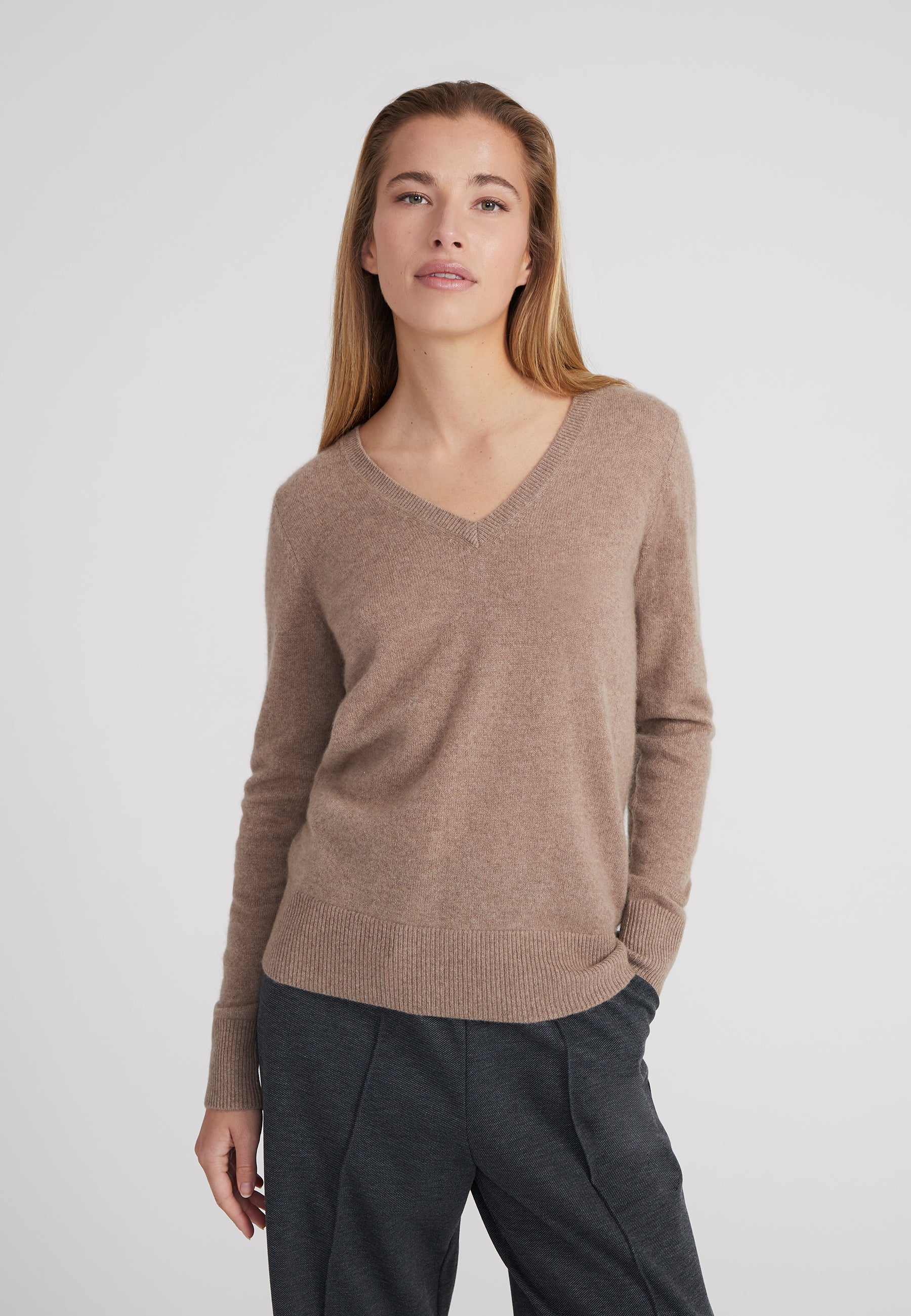 Vneck - nougat