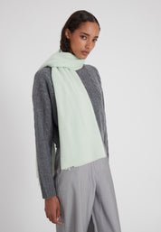 scarf - fog green