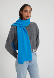scarf - fancy blue
