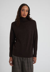 Oversize Rollkragenpullover