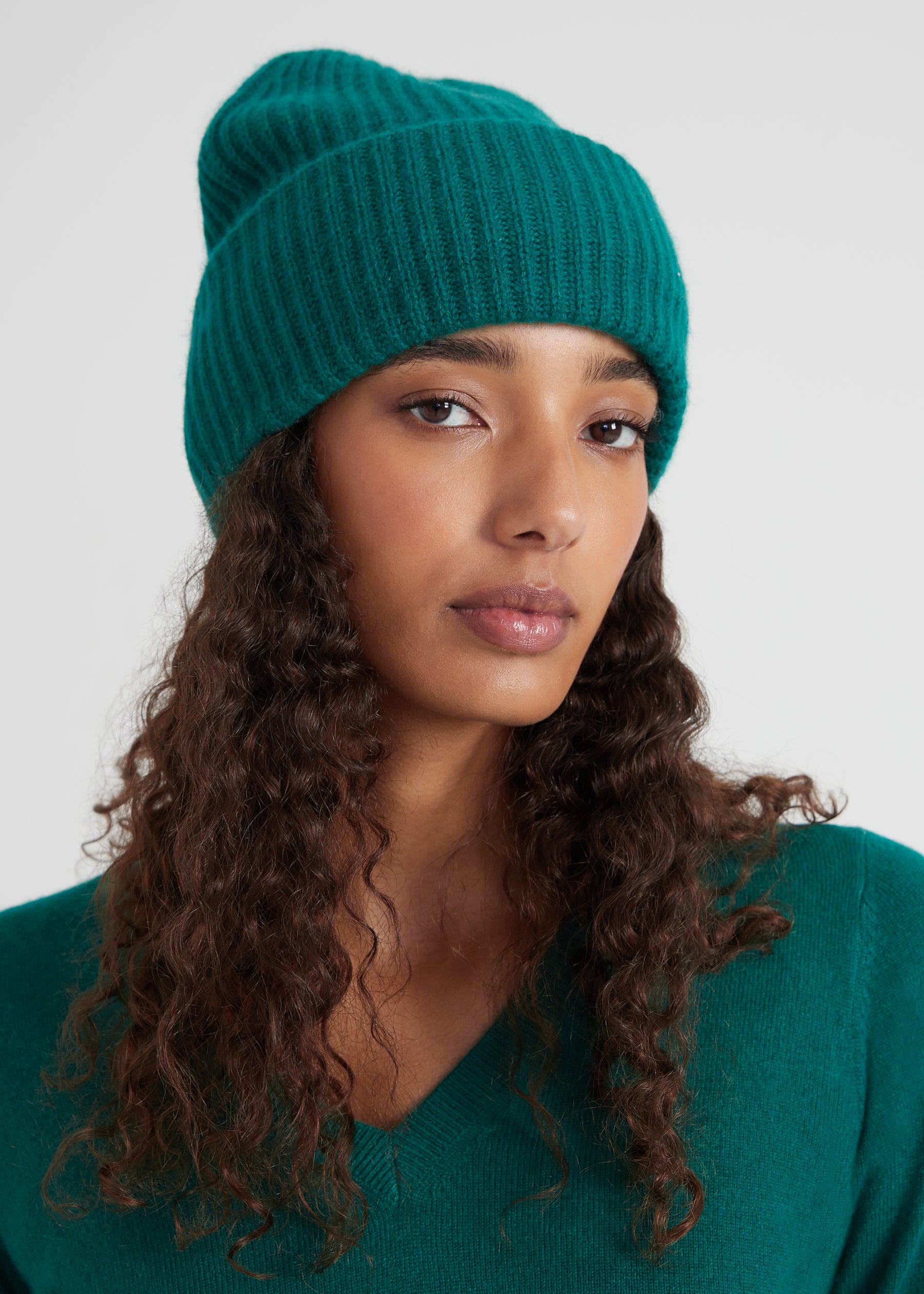 Chunky Beanie - forest