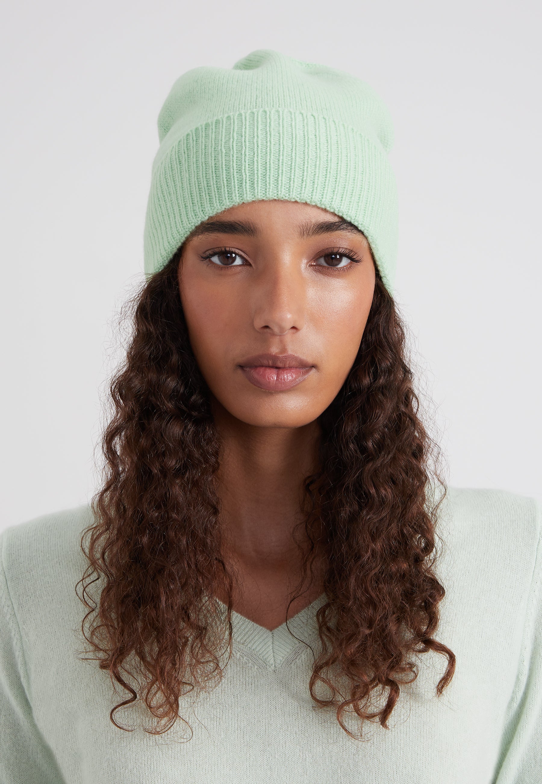 Sports Beanie - pastel green