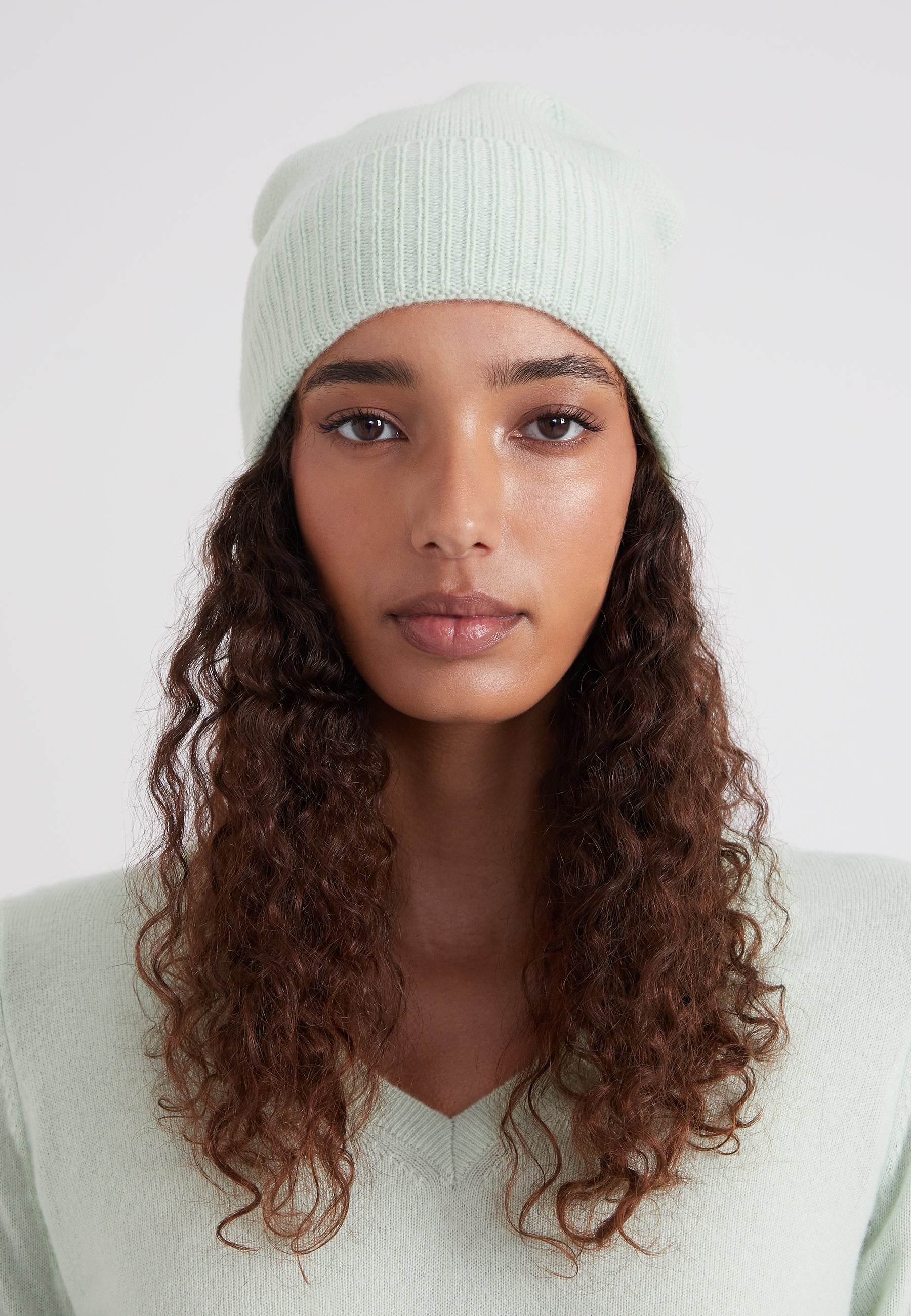 Sports Beanie - fog green