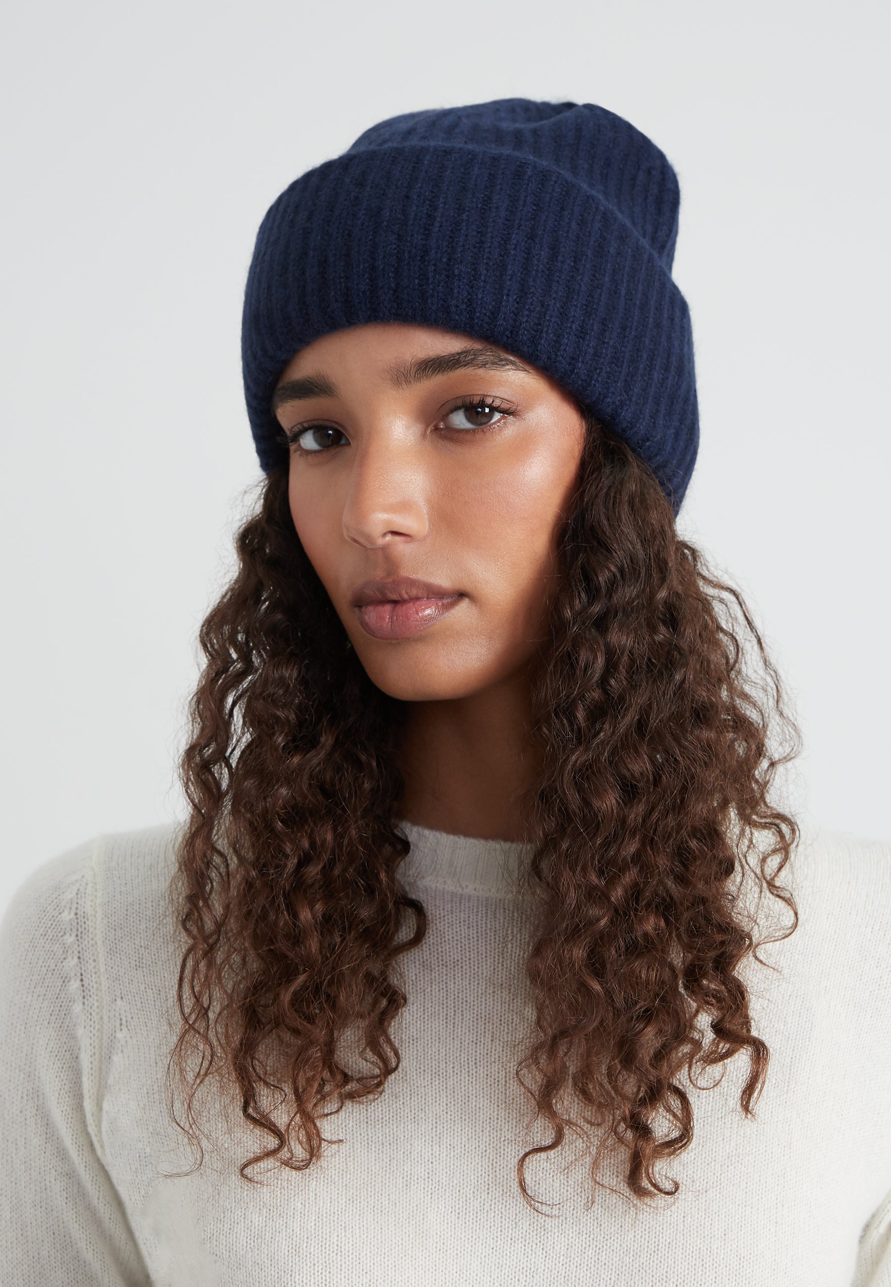 Chunky Beanie - navy