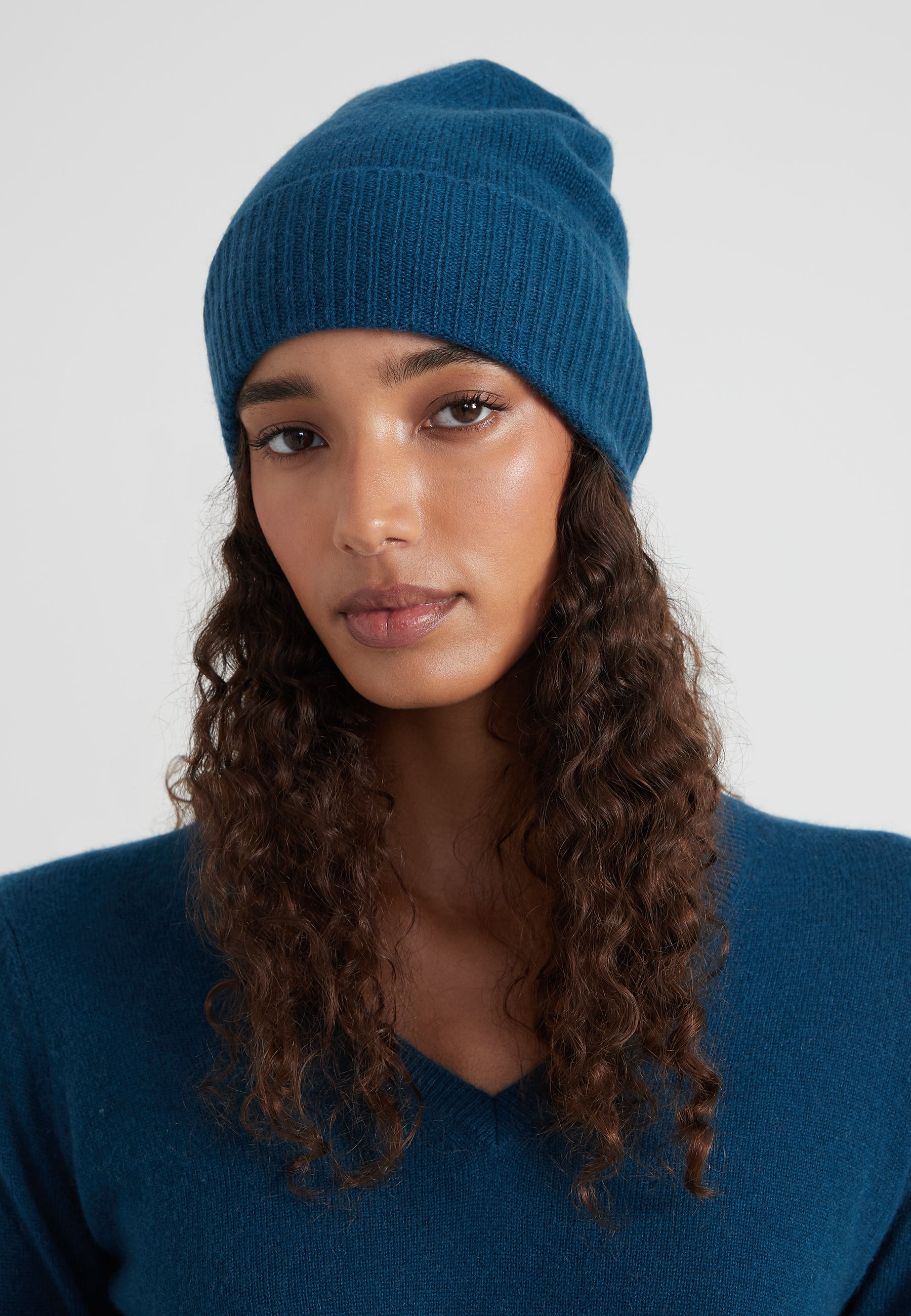 sports beanie - dark slate blue