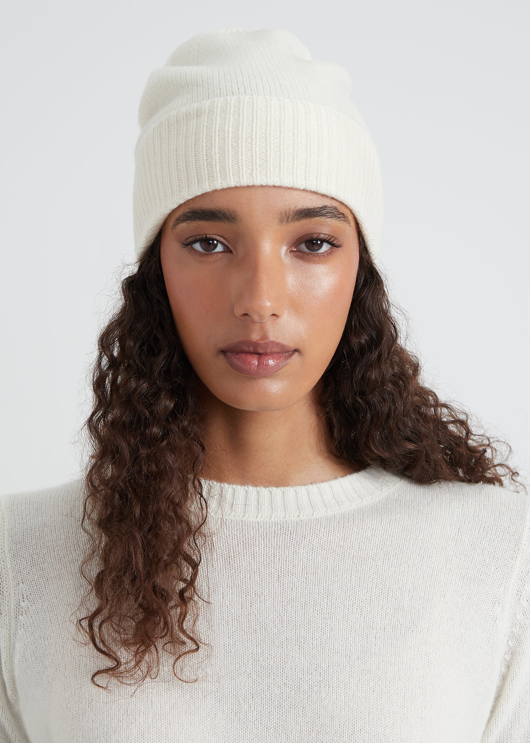 sports beanie - cream
