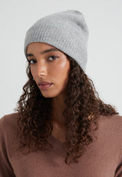 sports beanie - light grey melange