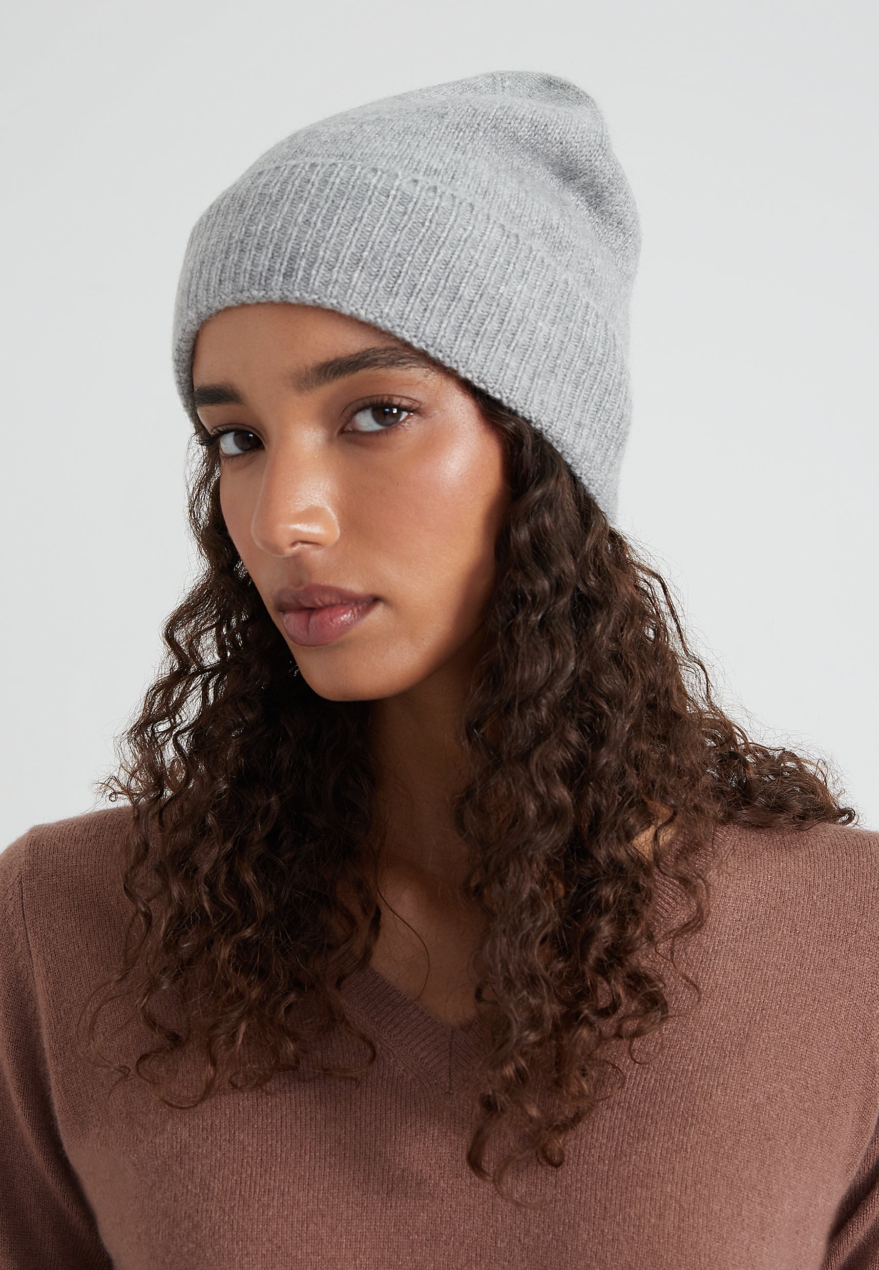 sports beanie - light grey melange